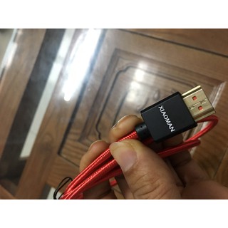 Cáp HDMI XIAOMAN Độ dài 1m, 3m 5m
