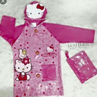 ☔ áo mưa trẻ em có túi che cặp sau lưng