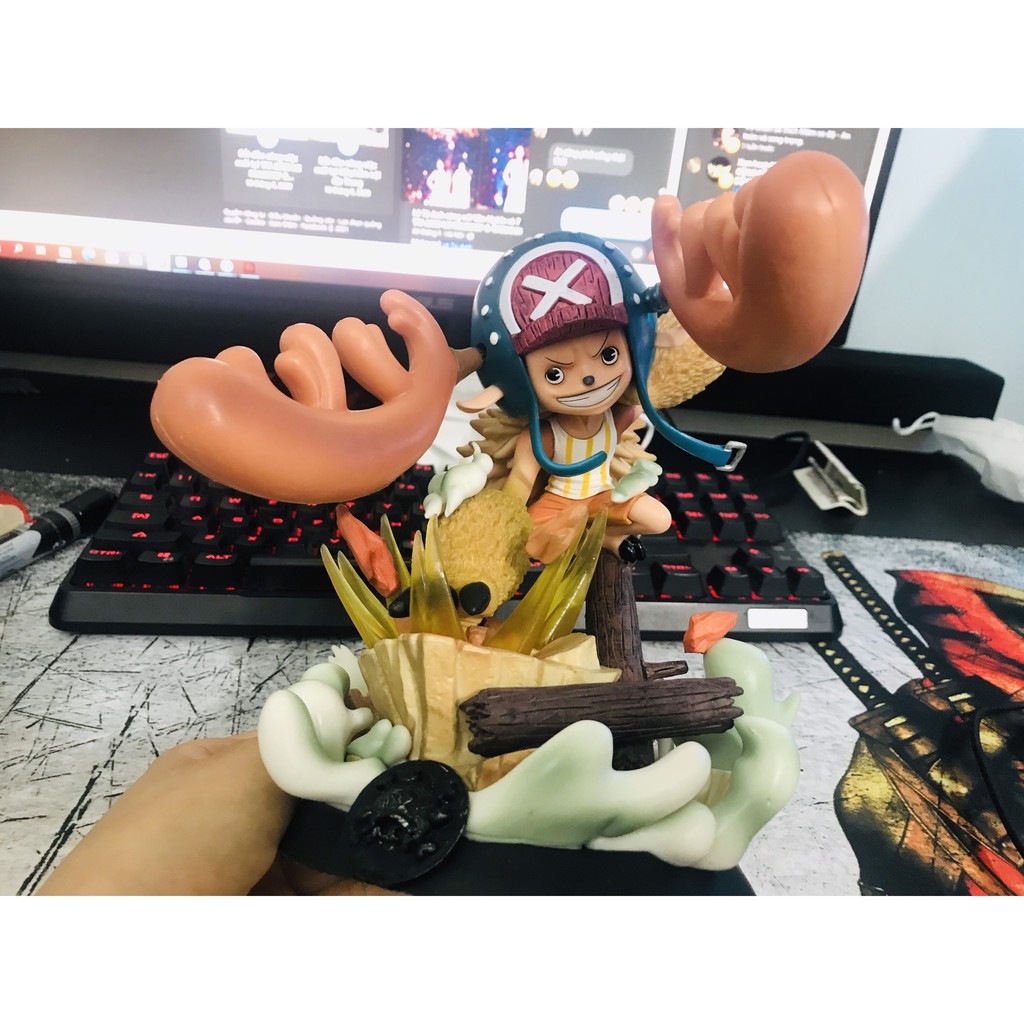 [Siêu rẻ] Mô hình Chopper trạng thái chiến đấu cao 22cm- 1,5kg - Figure Onepiece - Tony Tony Chopper