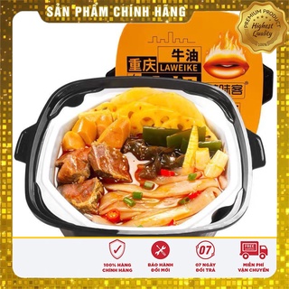 Lẩu tự sôi Bò -HỘP VUỐNG LỚN TỔNG KHO ĂN VẶT SG