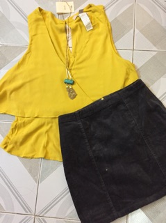 Áo cổ đắp f21 Vnxk