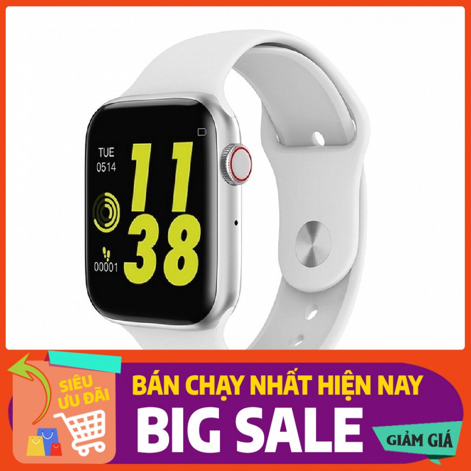 Đồng Hồ Thông Minh W34 iWatch Series 4 Hỗ trợ Tiếng Việt Nghe Gọi, Đồng Bộ Thông Báo Từ Điện Thoại Qua Bluetooth