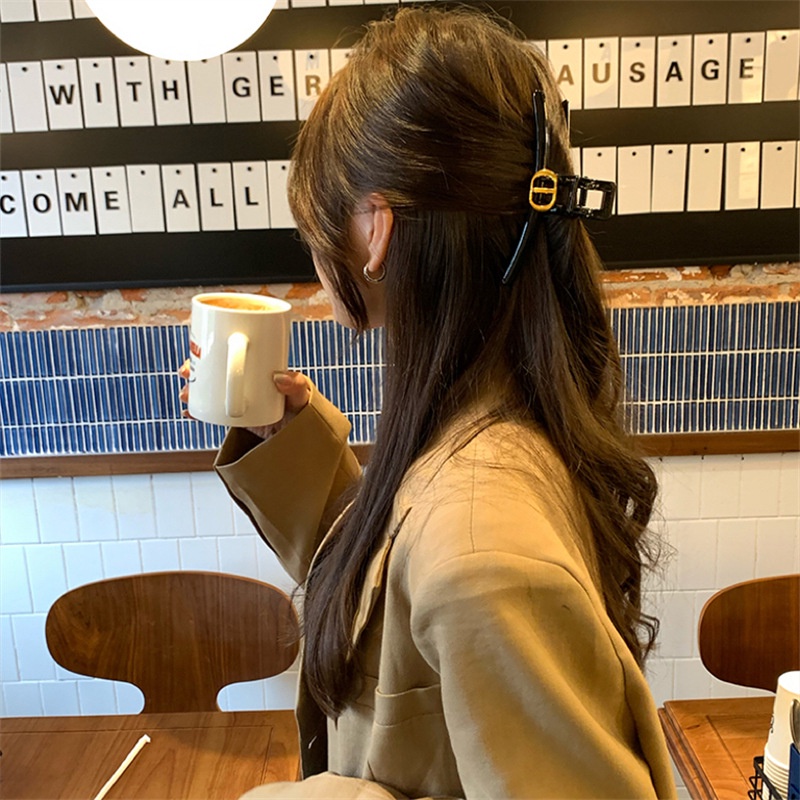 Kẹp Tóc Hình Cá Mập Phong Cách Hàn Quốc Thu Đông Mới