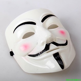 [Hoá trang Halloween] Mặt nạ nhựa Hacker Anonymous