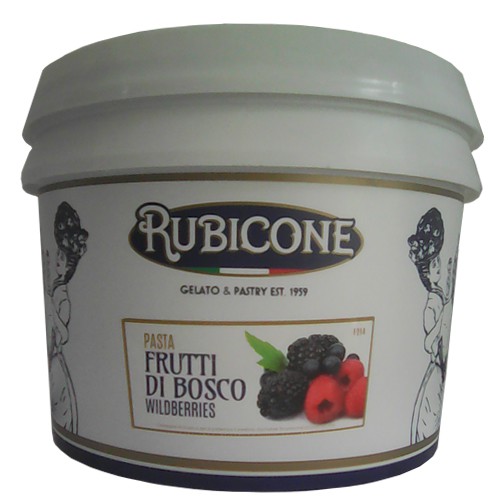 Rubicone Wild Berries - Vua Kem - Nguyên liệu pha chế, làm kem, bánh ngọt hương vị Dâu Rừng