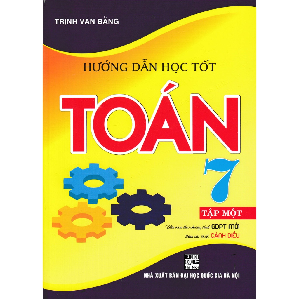 Sách Tham Khảo - Combo Hướng Dẫn Học Tốt Toán Lớp 7 (Bám Sát SGK Cánh Diều) (Bộ 2 Cuốn) - HA