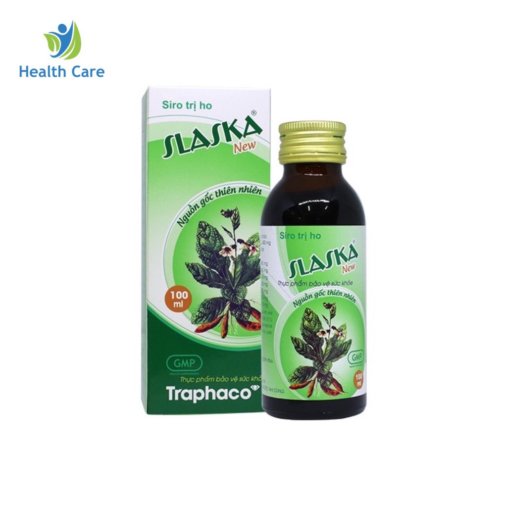 SIRO HO SLASKA NEW TRAPHACO - giảm ho lâu ngày, ho gió, ho khan, ho có đờm đặc