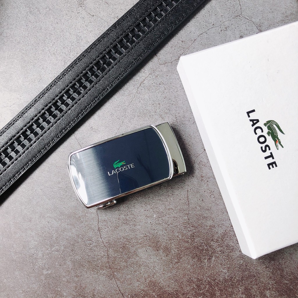 Nịt Lacoste 2 đầu tròn