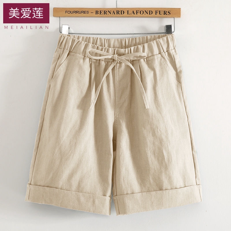 High quality wide waistband women's shorts