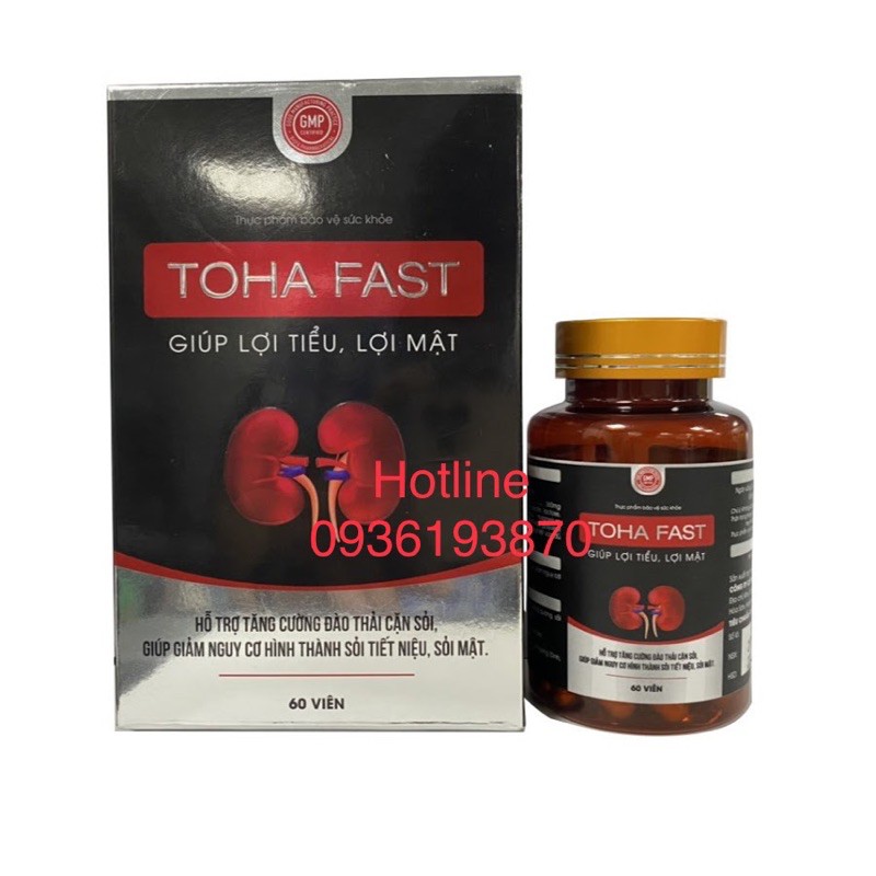 TOHA FAST Hộp 60 viên