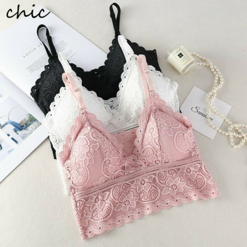 Hàng CHUẨN ĐẸP.  Áo Bra Ren 2 Dây ( Mã 2023 ) Jessica Shop | BigBuy360 - bigbuy360.vn
