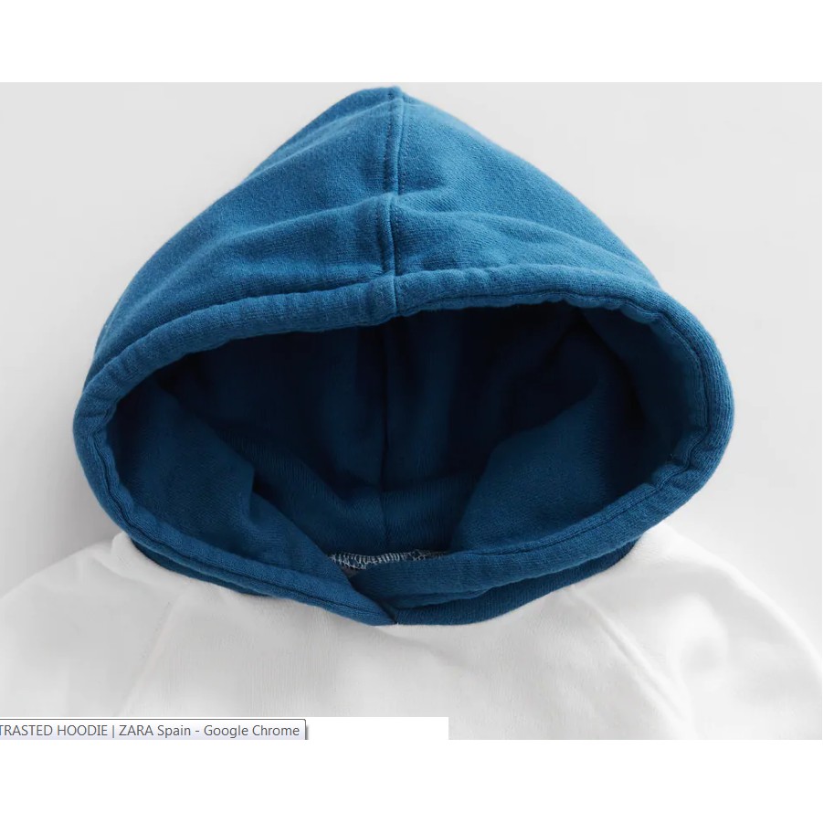 (ZARA) Áo khoác hoodie bé trai