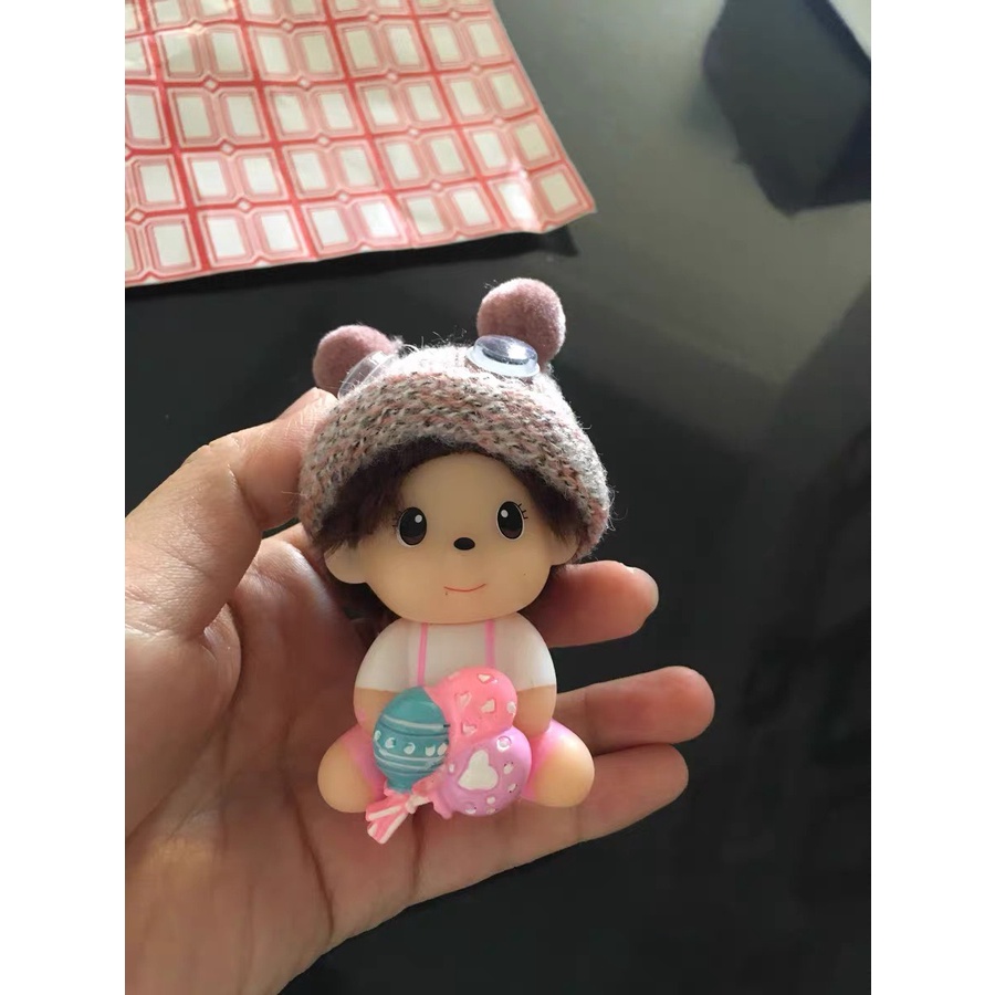 Trang trí cửa gió tinh dầu thơm ô tô búp bê dễ thương - Trang trí khe gió điều hòa xe ô tô