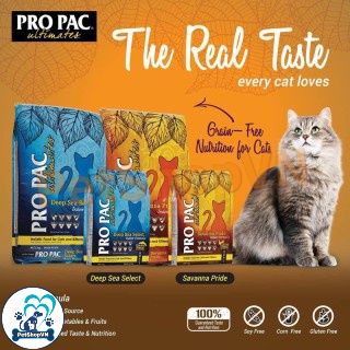 Thức Ăn Cho Mèo Và Mèo Con Hạt PROPAC ULTIMATES DEEP SEA SELECT Bao 6Kg Vị Cá Trắng & Đậu Hà Lan