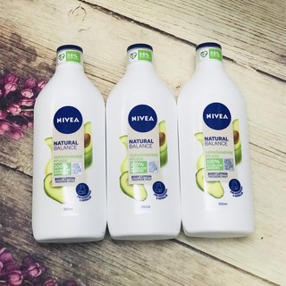 NIVEA BODY LOTION CHIẾT XUẤT TỪ QUẢ BƠ 350ml HÀNG ĐỨC ĐỦ BILL