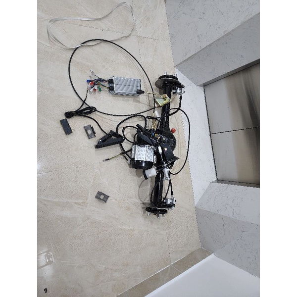 Cầu moto điện visai .Đồ chế xe 3 bánh 4 bánh