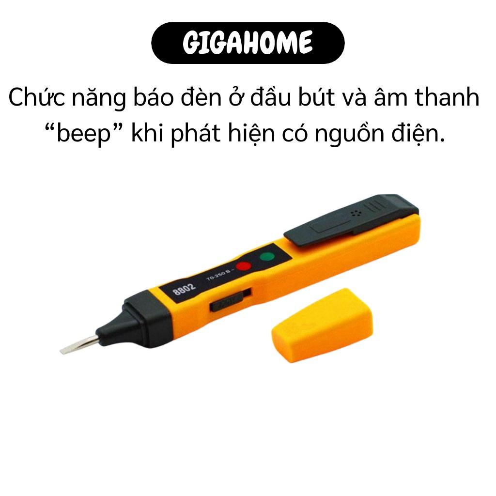 Bút thử điện GIGAHOME Thiết Bị Dò Điện Xuyên Tường, Có Đèn Và Âm Thanh Báo 4688