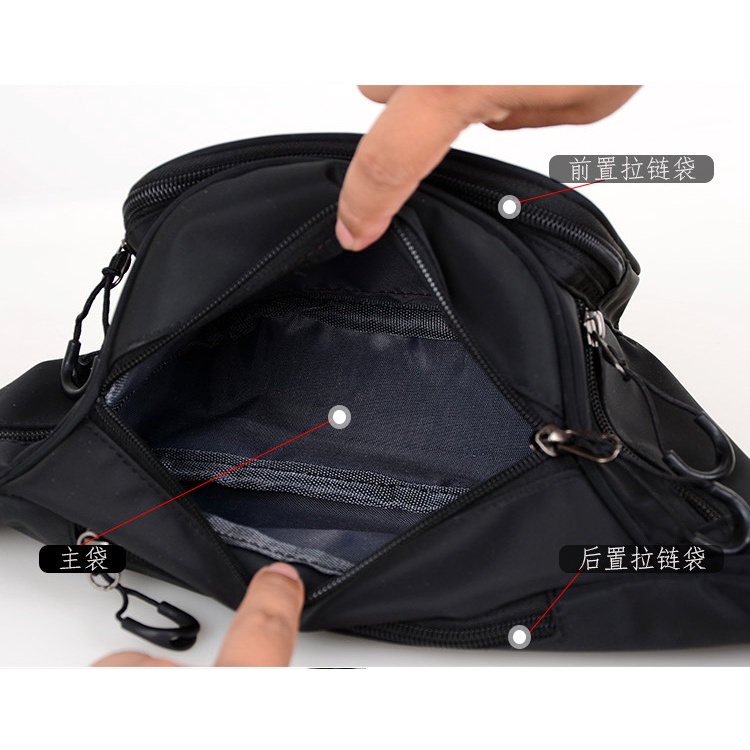 Túi đeo ngang bụng thể thao , chống thấm nước 6 ngăn tiện dụng SPORT