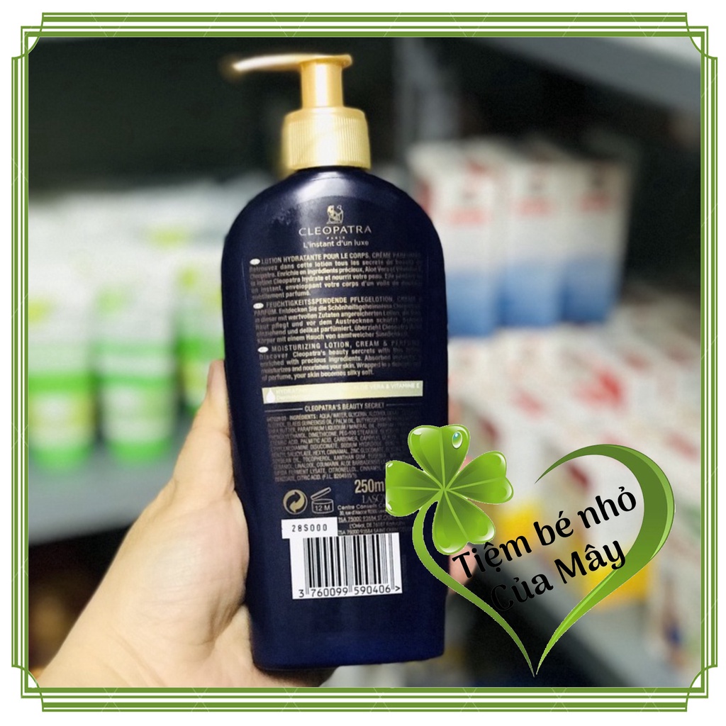 SỮA DƯỠNG THỂ TÍCH HỢP NƯỚC HOA CLEOPATRA 250ml | BigBuy360 - bigbuy360.vn