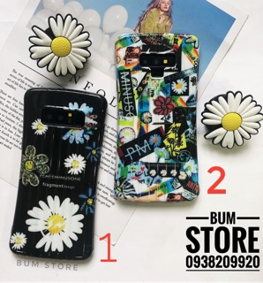 Ốp Lưng Vali Hoa Cúc GD Samsung Galaxy S10 Plus / S10 / Note 10 / Note 10+ / Note 9 / Note 8 / S9 Plus / S8 Plus