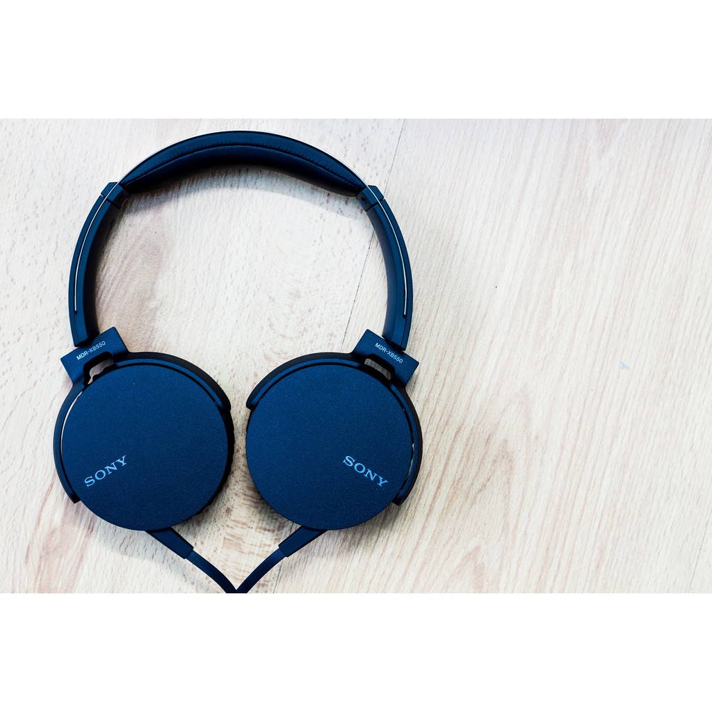 Tai nghe Chụp Tai Sony Extra Bass MDR-XB550AP - Hàng Chính Hãng