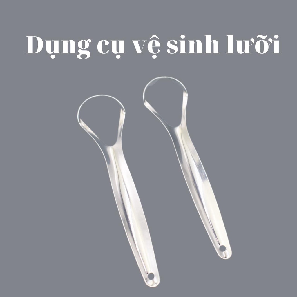 Dụng cụ vệ sinh lưỡi bằng thép