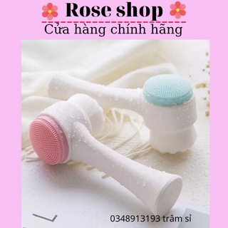 Cọ rửa mặt massage 2 đầu sạch sâu