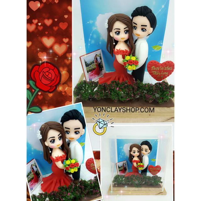 Nặn tượng chibi đất sét theo yêu cầu (ko có sẵn)