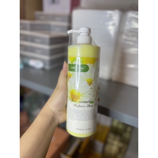 Sữa Rửa Mặt Hoa Cúc Chai 1000ml Chăm Sóc Da Trong Spa, Thẩm Mỹ Viện