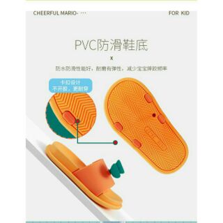 Dép mầm lá cây cho bé