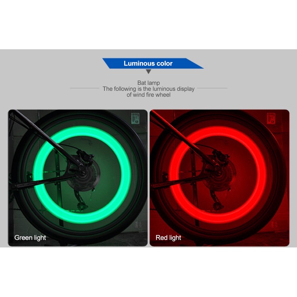 HOT WHEELS Đèn gắn căm xe đạp hình cánh dơi nhiều màu sắc dành cho trẻ em