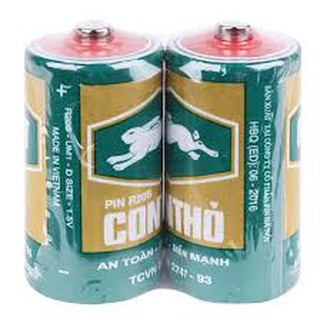 1 Đôi Pin Con Thỏ Khô Mẫu Mới