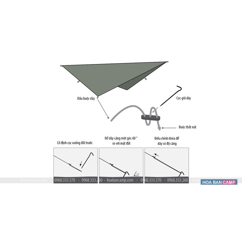 Tăng Dã Ngoại 290x290cm