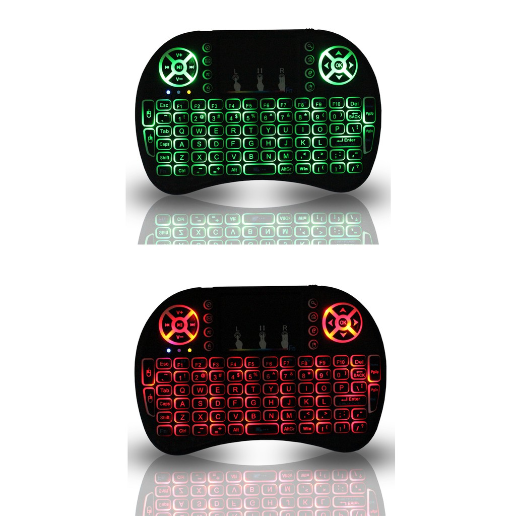 Bàn phím mini kiêm chuột bay có đèn không dây siêu tiện lợi Bảo hành 1 năm ILEPO K024 bàn phím chuột bay | BigBuy360 - bigbuy360.vn