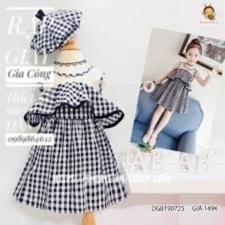 ĐCR999 Rập giấy cắt may đầm cho bé(1-10t)