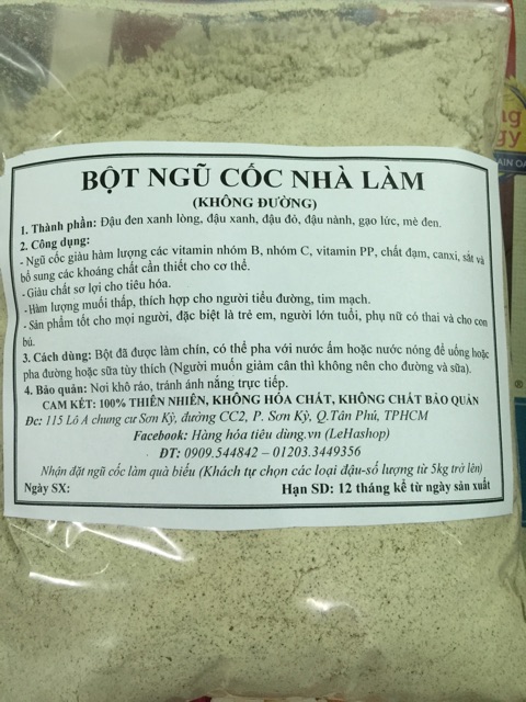 LỤC CỐC SẠCH NHÀ LÀM 1kg