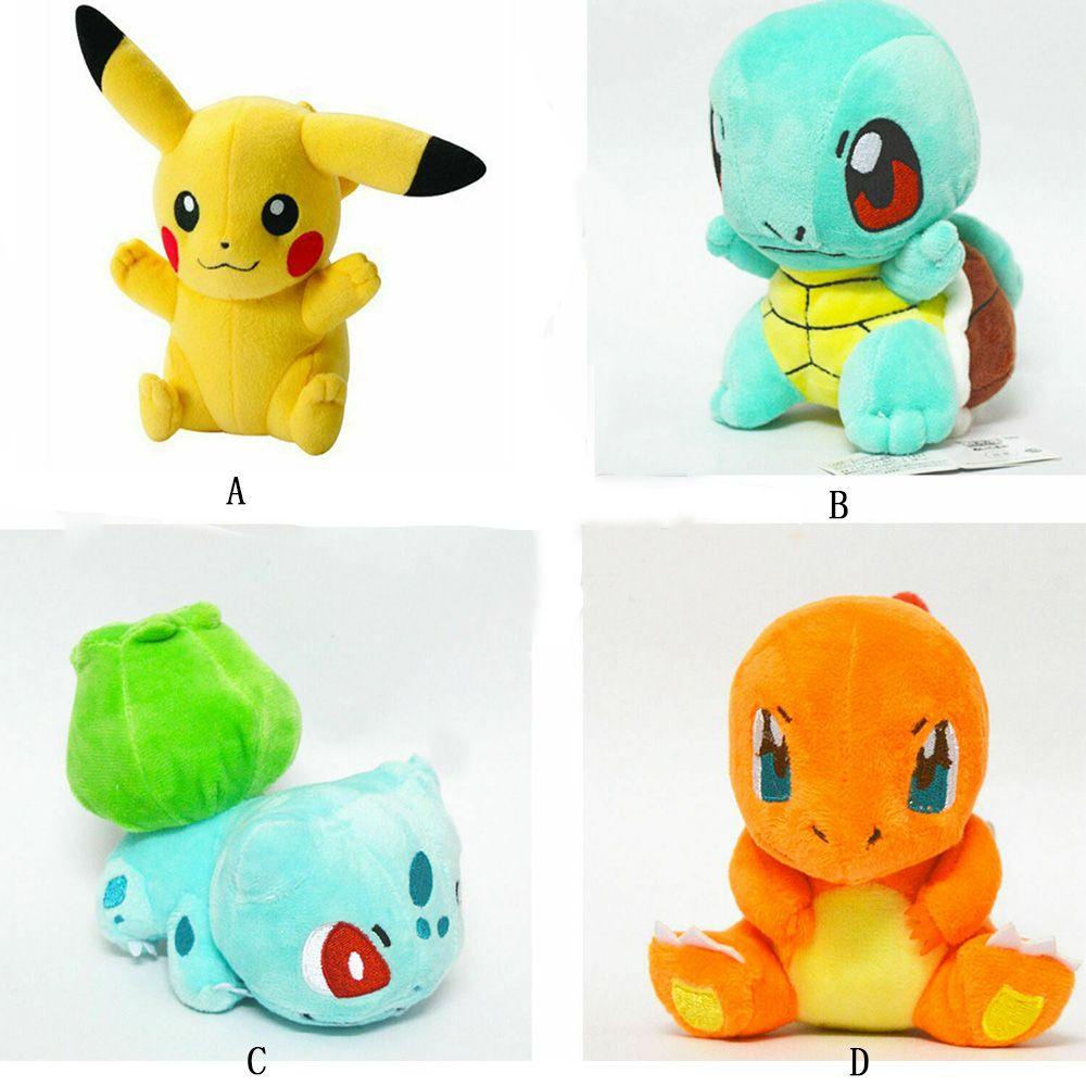BEBETTERM Thú Nhồi Bông Hình Pikachu Mềm Mại