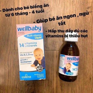 Vitamin cho bé