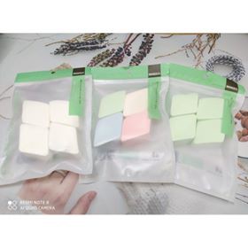 Set 4 Miếng Mút Trang Điểm Hinh Thoi MINISO