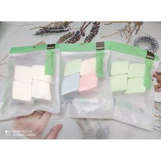 Set 4 miếng mút trang điểm hinh thoi miniso