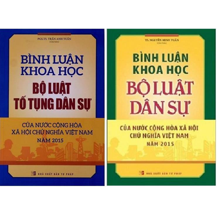 Sách Combo Bình Luận Bộ Luật Dân Sự Và Bộ Luật Tố Tụng Dân Sự Hiện Hành