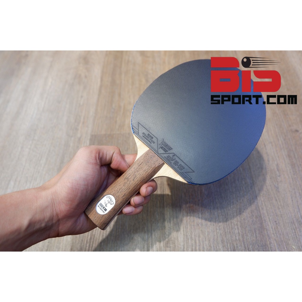 Combo Vợt Bóng Bàn Dán Rời Chuyện Nghiệp : Cốt Sanwei 502e + 1 Mặt Reactor Ckylin + 1 Mặt Yinhe Mars II