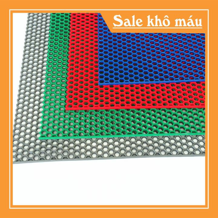 Thảm Nhựa Tổ Ong Cao Cấp [Xả Kho] Chống Trơn Trượt Khổ 90cm Và 120cm