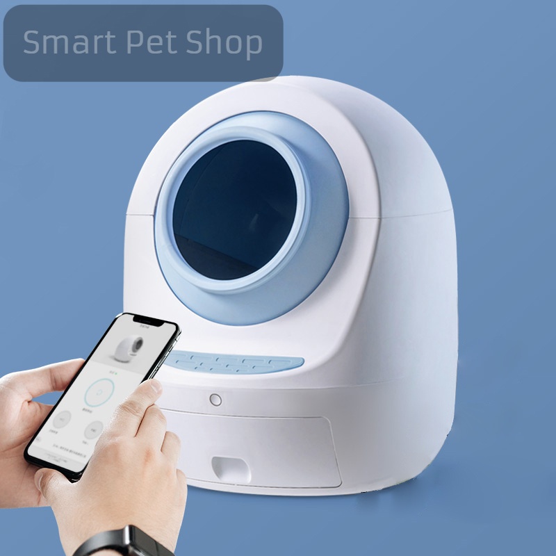 MEET PET ver 2 máy dọn phân mèo tự động wifi chính hãng bảo hành 12 tháng