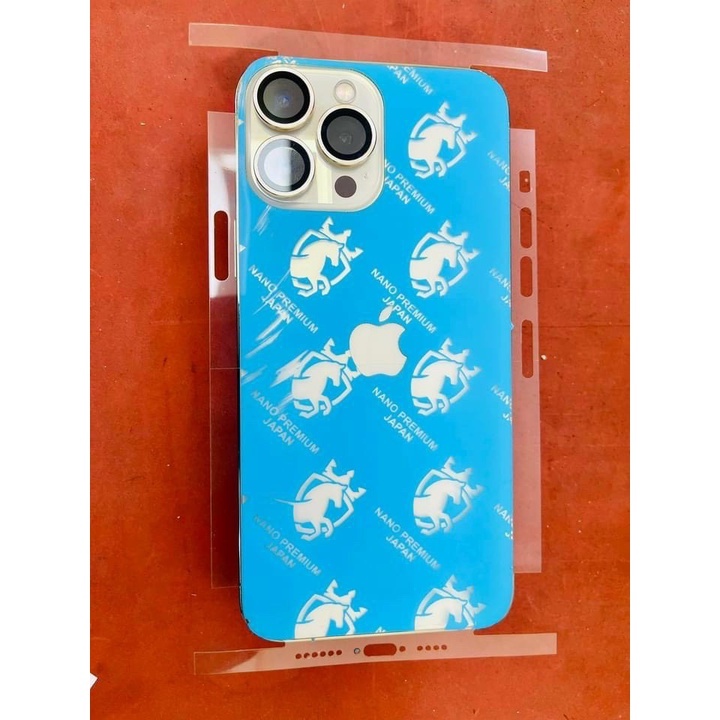 PPF dầy 4 lớp lưng nhám viền bóng nguyên miếng cho Smart Phone táo 11 ,12 , 13 . dễ dán có video hương dẫn