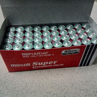 [Hàng chính hãng] Pin maxell AA ( 10 vỉ/ 4 viên)