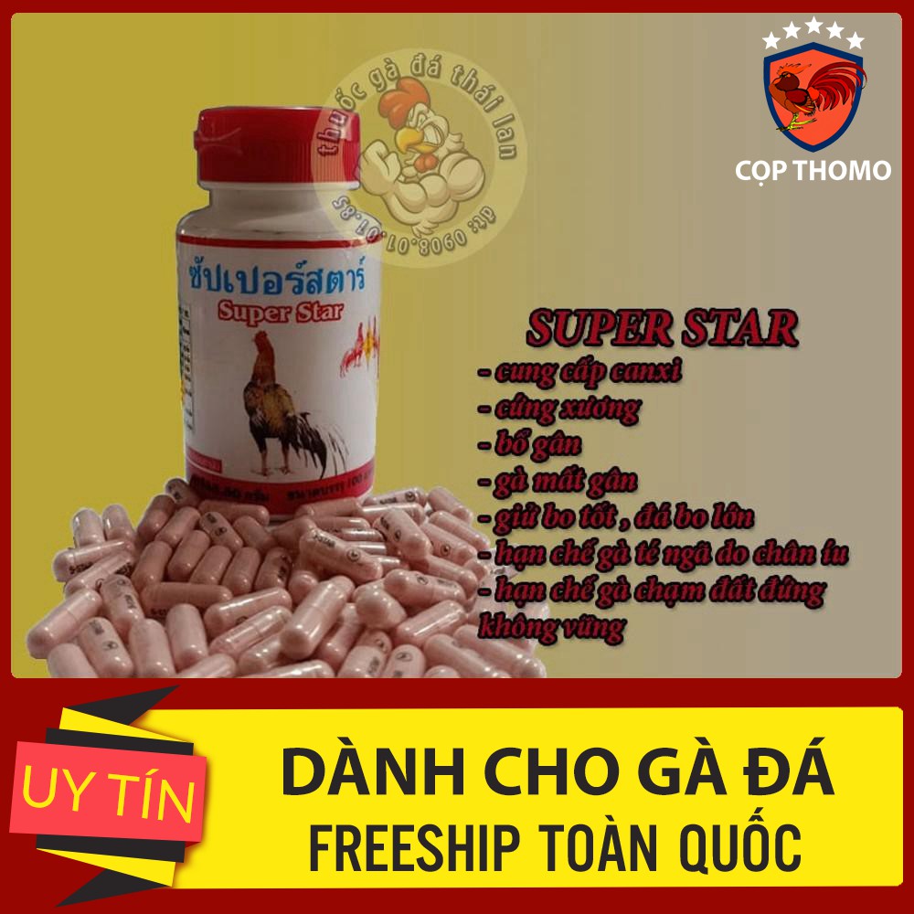 Super star - hủ 100 viên [gà tre , gà nòi , gà đá cựa sắt ]