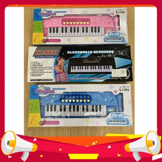 [𝐟𝐫𝐞𝐞𝐬𝐡𝐢𝐩] Đồ Chơi Đàn Organ Có Micro Cho Bé Tập Đàn Hát