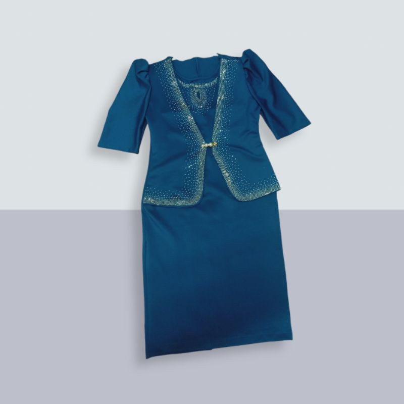 Đầm vest đính đá sang trọng | BigBuy360 - bigbuy360.vn