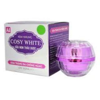 KEM NHUNG COSY WHITE SỮA NON THẢO DƯỢC KEM TRẮNG DA CHỐNG NẮNG 30G A4
